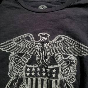 Eagle Embroidered T-Shirt